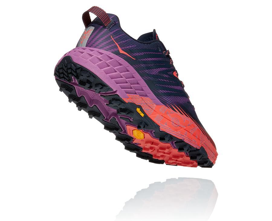 Hoka One One Spor Ayakkabı Kadın Lacivert - Speedgoat 4 - IS2954670